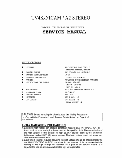 provision 2127pal bg/dk manual servis si schema